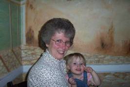 Karen and a precious little one
