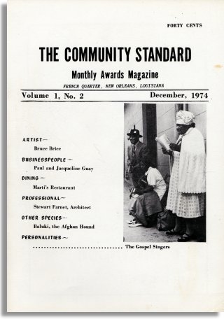 The Community Standard, December 1974