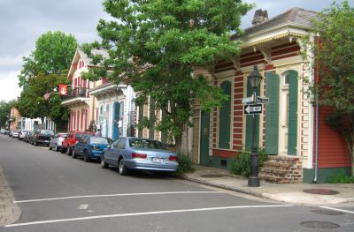 Bourbon St. at Gov. Nicholls, New Orleans