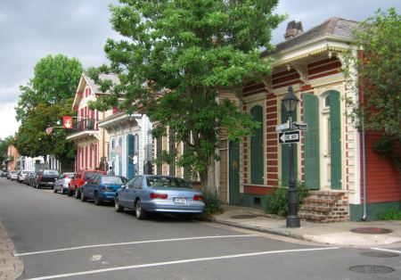 Bourbon St. at Gov. Nicholls, New Orleans