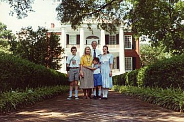 Visitors at Rosalie Mansion