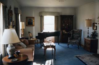 Living room, looking south from front entrance