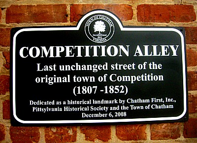 Competition Alley Commemorative Marker