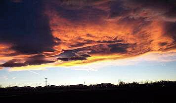 Sunset in Colorado